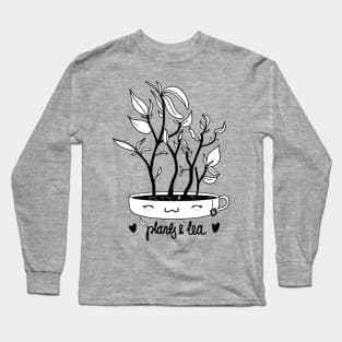 Plants and Tea Long Sleeve T-Shirt